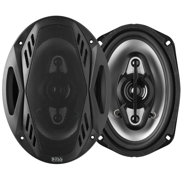 BOSS NX694 Onyx 6x9 inch Car Speakers - 800 Watts, 4 Way, Full