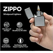 Zippo Lighter - Personalized Message Engraved for Venetian High Polish Chrome Windproof Zippo Lighter #352