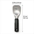 thumbnail image 6 of OXO SoftWorks Stainless Steel Ice Cream Spade, Durable Scoop for Hard Ice Cream, 6 of 6