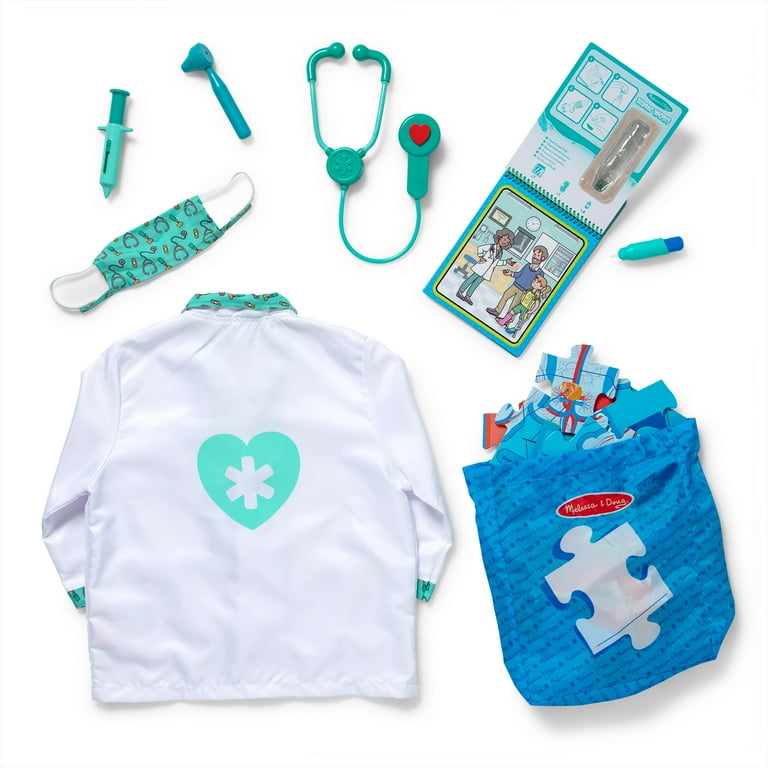 Melissa & Doug Doctor 3-in-1 Deluxe Collection Themed Gift Set