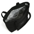 thumbnail image 3 of Vera Bradley Women's Microfiber Small Vera Tote Bag Classic Black, 3 of 5