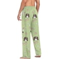 thumbnail image 6 of GZHJMY Lovely Dog Claw Mens Pajama Pants, Comfortable and Soft Men&nbsp;Pajama&nbsp;Bottoms with Pockets and Drawstring, Christmas New Year Birthday Father's Day, 6 of 7