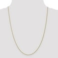 thumbnail image 2 of Leslie's Real 14kt Yellow Gold 1mm Spiga (Wheat) Chain; 24 inch; Lobster Clasp; for Adults and Teens; for Women and Men, 2 of 5