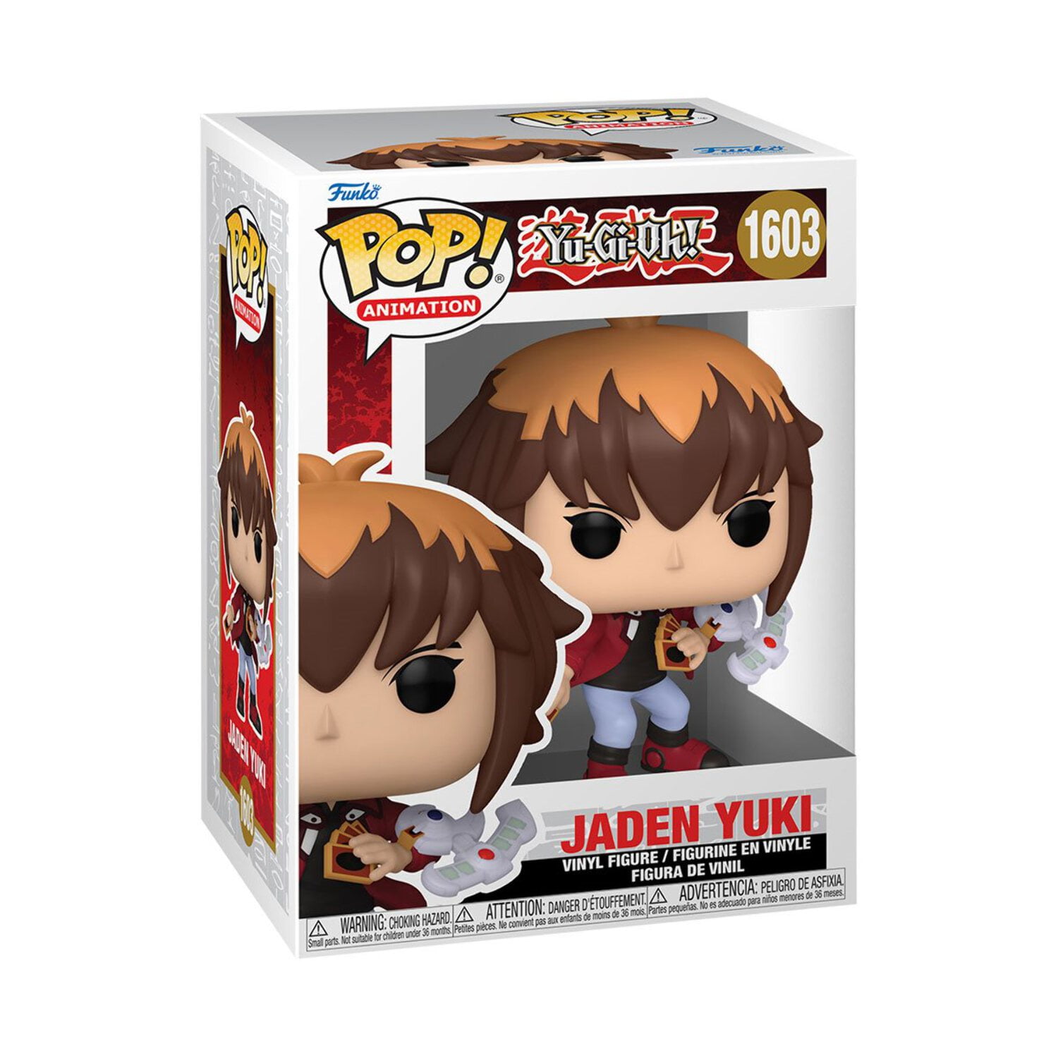 yuki！ Yu-Gi-Oh! Jaden Yuki Funko Pop! Vinyl Figure #1603, Not Mint