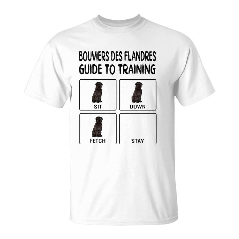 Bouvier Des Flandres Guide To Training Dog Obedience TShirt
