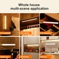 thumbnail image 7 of Sunjoy Tech 1 Set Motion Sensor Light High Brightness Automatic On/Off Non-Glaring Rechargeable Flicker-Free Wireless LED Induction Lamp Staircase Aisle Light for Home, 7 of 7