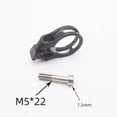 thumbnail image 5 of Abrazadera de manillar de aleación de aluminio para gatillo de cambio de bicicleta SRAM XX X9 X7 X0 XX1 X01 Eagle GX Adaptador de gatillo de cambio, 5 of 5