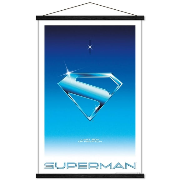 DC Studios Superman (2025) - Last Son Of Krypton Wall Poster with Magnetic Frame, 22.375" x 34"