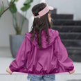 thumbnail image 5 of Posijego Toddler Kids Sun Protection Jacket Spring Summer Long Sleeve Hooded Full Zip Jackets for Outdoor, 5 of 5