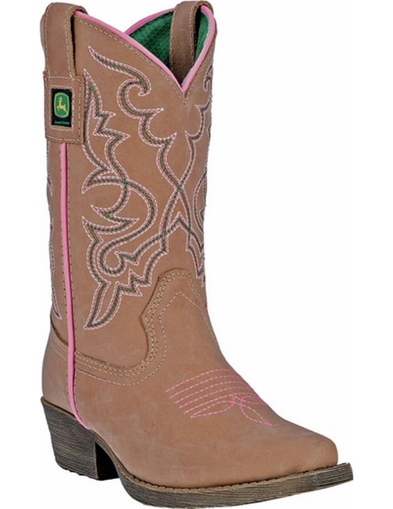 John Deere Western Boots Girls Cowboy 
