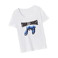 thumbnail image 2 of Camiseta para mujer Camiseta básica Ropa deportiva Camisa suave con cuello redondo para mochilero en la calle SG, 2 of 8