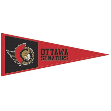 WinCraft Ottawa Senators 13 x 32 Wool Primary Logo Pennant