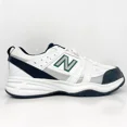 thumbnail image 1 of New Balance Mens 409 V2 MX409GB2 White Running Shoes Sneakers Size 8 4E, 1 of 5
