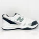 thumbnail image 1 of New Balance Mens 409 V2 MX409GB2 White Running Shoes Sneakers Size 8 4E, 1 of 6