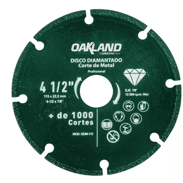 DISCO DIAMANTADO CORTE DE METAL