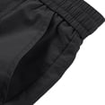 thumbnail image 7 of Besolor Men's Plus Size Cargo Shorts Wide Leg Elastic Waist Drawstring Casual Loose Workout Athletic Shorts with Pockets(4X-Large,Black), 7 of 7