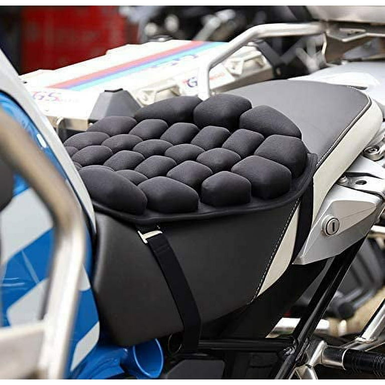 Motorcycle Seat Cushion 3D Air Cushion Pressure Relief - Blue ordinary