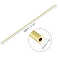 thumbnail image 2 of Uxcell Brass Round Tube Straight Pipes Tubing 4mm x 1mm, 2 of 5