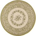 thumbnail image 1 of Safavieh Courtyard Cream Indoor Outdoor Rug - Round 6'7", 1 of 1