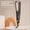 Infrared black, US standard, variant on CNV Precision 1-Inch Ceramic Flat Iron with Infrared Care, Smart Digital Straightener and Curler for All Hair Types, Ionic Tourmaline Plates for Frizz-Free Shine