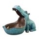 thumbnail image 1 of Big Mouth Hippo Storage Figurine Key Bowl Resin Hippo Candy Dish Home Decor, 1 of 5