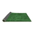 thumbnail image 2 of Ahgly Company Indoor Rectangle Abstract Emerald Green Modern Area Rugs, 7' x 10', 2 of 4