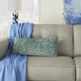 thumbnail image 4 of Nourison Luminescence Celadon Decorative Throw Pillow , 12'X 24', 4 of 5