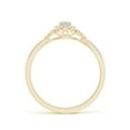 thumbnail image 2 of ANGARA Natural 0.12 Ct. Diamond Classic Engagement Ring in 14K Yellow Gold for Women (Ring Size: 3.5), 2 of 9