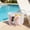 Pink-PK, variant on Clear Beach Bag Travel Essentials PVC Tote Waterproof for Swimming Pool Travel Shopping 14.17x9.84x5.51in