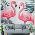 thumbnail image 4 of Orinice Tapestry for Living Room Vintage Tapestries Wall Hanging Decor for Room Love Flamingo Tapestry Aesthetic Wall Hanging for Home Decor Bedroom 40x30inch, 4 of 6