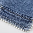 thumbnail image 3 of Gilets en Denim pour Femmes Sans Manches Boutonnés Légers à la Mode, 3 of 3