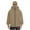Khaki, variant on qolati Mens Hoodies with Face Mask Zip Up Ski Mask Jacket Double Hooded Sweatshirt Casual Long Sleeve Windproofs Athletic Coat with Pockets