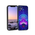 thumbnail image 1 of Compatible with iPhone 11 Phone Case, Psychedelic-Trippy-Alien-Art-Visuals-Colours20 Case Men Women, Flexible Silicone Shockproof Case for iPhone 11, 1 of 1