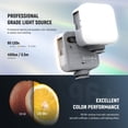 thumbnail image 4 of Lámpara de vídeo NEEWER Basic Magnetic RGB BL60C CRI96+ 2500-9000K, 4 of 9