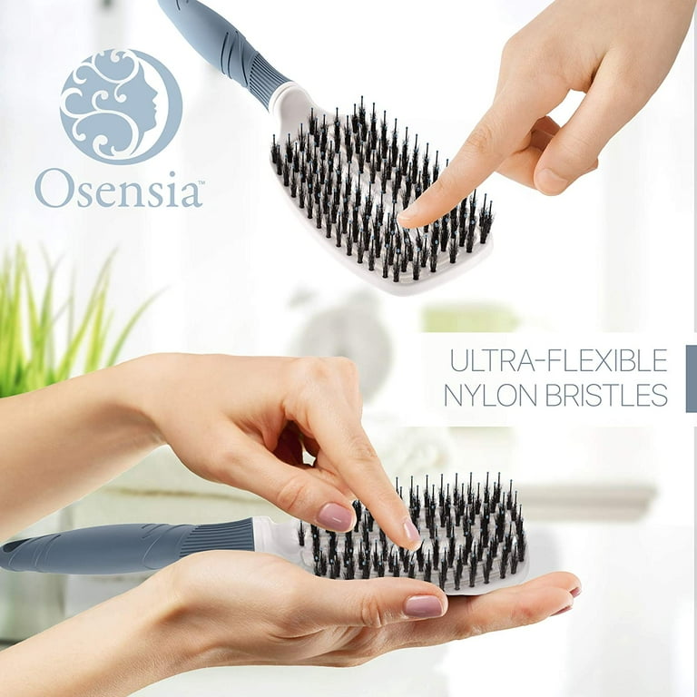 Flexi Brush, Boar Nylon Bristles, Brush, Osensia