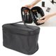 thumbnail image 4 of Bolsa de maquillaje de viaje bolsas de cosméticos tela de nailon de color negro para uso diario ANGGREK Otros, 4 of 8