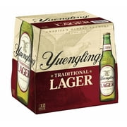 Yuengling Lager Beer, 12 Pack Beer, 12 fl oz Glass Bottles, 4.5% ABV, Domestic Beer