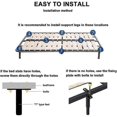 thumbnail image 3 of 4pcs Adjustable Metal Bed Legs Retractable 18-33cm - for Kitchen Furniture, Cupboards, Sofas, Beds, 3 of 5