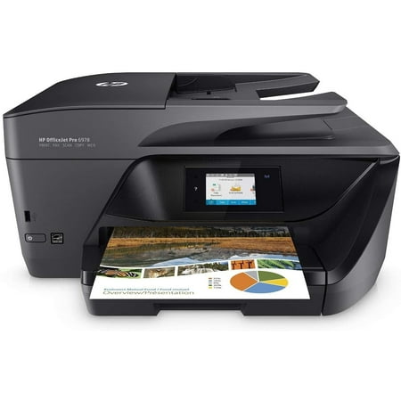 HP OfficeJet Pro 6978 All-in-One Inkjet Color Wireless Printer with Mobile, Two-Sided Printing and Scan, Instant Ink Ready