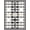 Black White, Pattern 3, variant on ODIKA Plaid Bold Geometric Grid Interlocking Motif Fireplace Farmhouse for Hallway, Study Room, Playroom, Non-Slip Low Profile