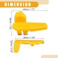thumbnail image 4 of Unique Bargains 10 Set 1.77'x0.87'x1.02' Universal Car Tire Demount Head Tire Changer Rim Protection Repair Tool, 4 of 7