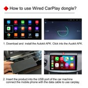 Binize CarPlay الروبوت السيارات السلكية دونجل محول المنشط Ariplay USB لاعب الملاحة للسيارة تجديد شاشة الروبوت