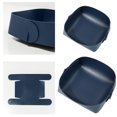 thumbnail image 3 of Leather Jewelry Tray Watch Coin Change Key Phone Catchall Valet Tray for Storage Nightstand Organizer, 3 of 5