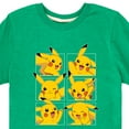 thumbnail image 3 of Pokémon - Pikachu Grid - Youth Short Sleeve Graphic T-Shirt, 3 of 5