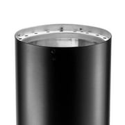 DuraVent DVL 6 x 18 Inch Galvanized Steel Double Wall Stove Pipe, Black