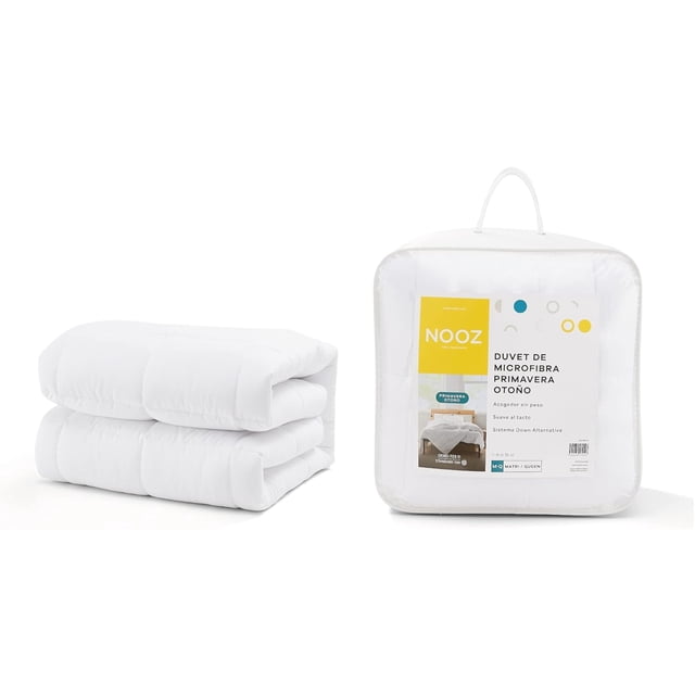 Nooz Edredón Duvet Essential de Microfibra Primavera/Otoño King Size