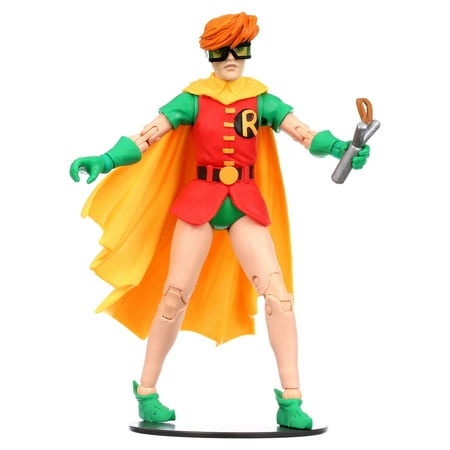 UPC: 0787926154368 | McFarlane Toys DC Multiverse The Dark Knight Returns Robin 7 Action Figure with Build-A Horse