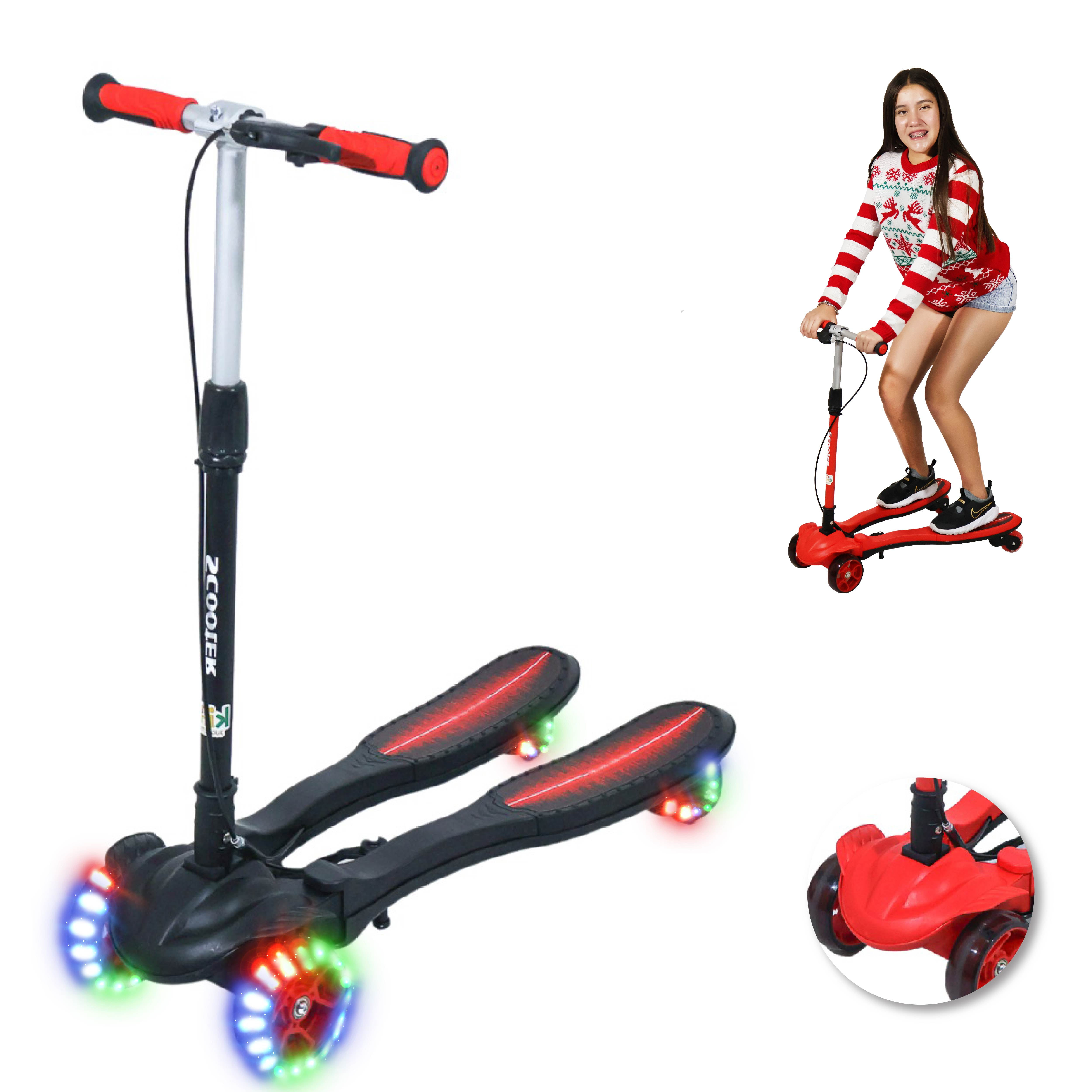 Luz Led Llantas Para Patin Del Diablo A Años Scooter Patin Del