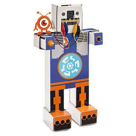 TTS BBC: Micro-Bit DIMM Robot – Smart Robot Toy, Programmable Robot | Cardboard to Code DIMM, Coding Robot for Programming & Learning ( Pack of 1) | Above 3 years