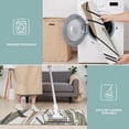 thumbnail image 6 of Brown Boho Plant Pattern Kitchen Rugs Sets Of 3,Kitchen Runner Rugs Non Skid Washable,Decorative Kitchen Floor Mats for Kitchen,Sink,Laundry,17"x30"+ 17"x47" + 17"x59", 6 of 6